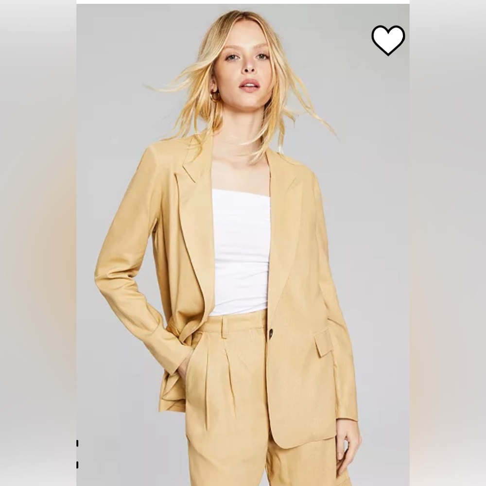 And Now This linen blazer, size medium